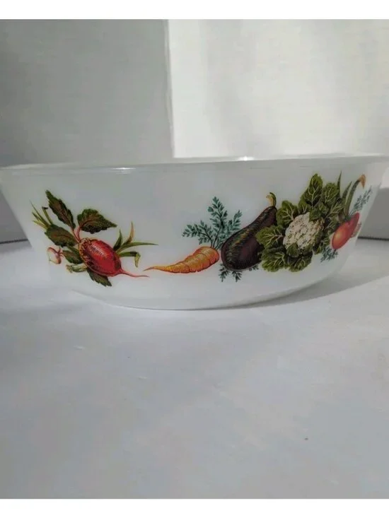 Vintage JAJ England Pyrex Casserole Dish 513 Vegetables No Lid Classic - Picture 1 of 10